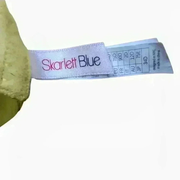Skarlett Blue Entice Yellow 34D - Picture 5 of 5